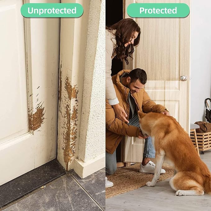 Anti Cat Scratch Furniture Protector Tape Damage-Free Couch Guard, 118"x8" | clear,strong adhesive,flexible,easy to apply,easy to remove,pins-free,residue-free,long-term use,massive coverage,non-toxic - Image 7