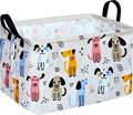 Rectangle Gift Storage Basket Home Shelf Storage Basket Organizer Box Clothes Laundry Hamper Nursery Basket Laundry Basket with Handles (Dog) by Unknown