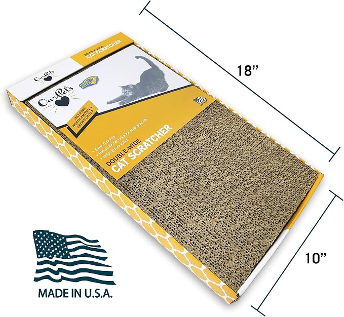 Our Pets Wave & Far-N-Wide Cat Scratcher Multipack - 2 Pack - Image 2