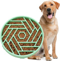 WHIPPY Slow Feeder Dog Bowl, Puzzle Maze Design to Slow Down Eating, 3-Cup Capacity, Anti-Gulping Food Bowl for Medium & Large Dogs,Mint Green by WHIPPY
