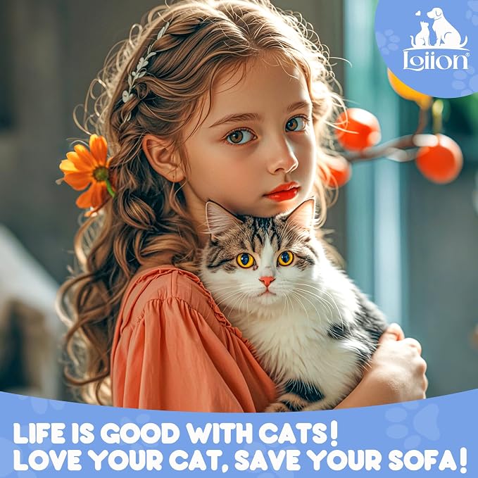 Loiion Cat Scratch Proof Furniture Protector Waterproof Sofa Cover 118"x91" | Pet-Friendly Couch Protector, Anti-Scratch & Anti-Slip Sofa Cover For Cats Dogs Kids, Machine Washable - Image 8