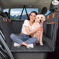 Chumajor L Back Seat Extender for Dogs,Hard Bottom,Waterproof,400 lb,Black | Dog Hammock for Car Fits Most Cars & SUVs with Foldable Design, Non-Slip Base and Easy Installation by Chumajor