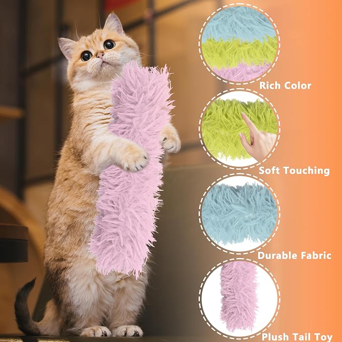 3 Pack Catnip Toys,Soft and Durable Cat Pillows Toys, Funny cat Toy | Rich Color Catnip toy, Cat toys for indoor cats, Indoor Interactive toy, cat kicker toy, Companion Toys for Cats (Green Set) - Image 3