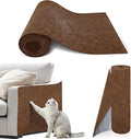 cat Scratch Furniture Protector (Brown, 78.7x15.8Inch) | Self-Adhesive , Trimmable , Anti-Scratch for Couch & Carpet Corners,Protects Furniture from Indoor Cats by Unknown