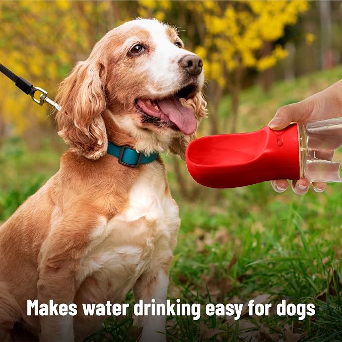 Mr. Pen- Portable Dog Water Bottle, 19 oz, Large | Leak Proof Puppy Water Dispenser with Drinking Feeder for Pets, Outdoor Walking, Hiking, Travel, Not Dishwasher Safe - Image 4