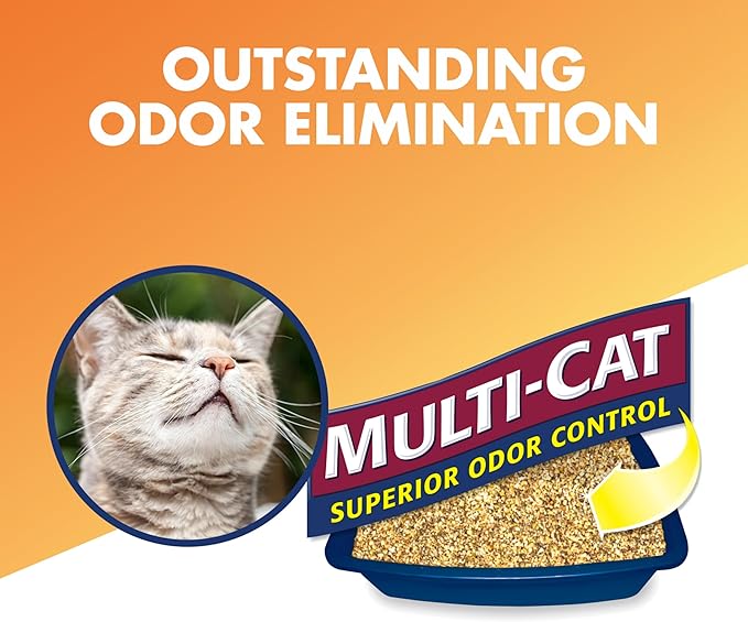 ARM & HAMMER Naturals Clumping Cat Litter, Multi Cat, 18 lbs | Plant-Based, Easy Scoop Clumps, Outstanding Odor Control, 2X Liquid Absorption, Low Dust, Lightweight Formula - Image 4