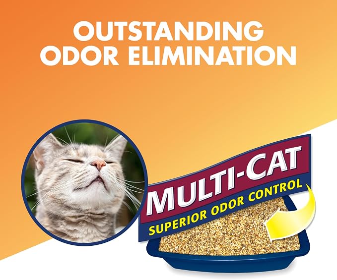 ARM & HAMMER Naturals Clumping Cat, Litter Odor Control, Multi Cat Litter, 18 lb. Bag (Pack of 2) - Image 6