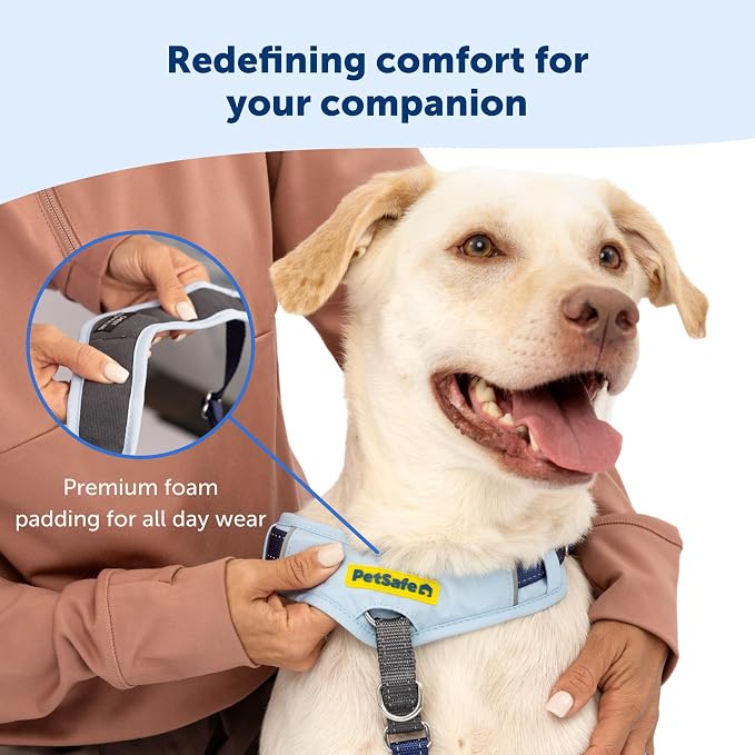 PetSafe Easy Walk Comfort No-Pull Dog Harness Full-Body Padding - Better Walks on The First Use - 5 Points of Adjustment Small/Medium, Blue (Pack of 3) - Image 3