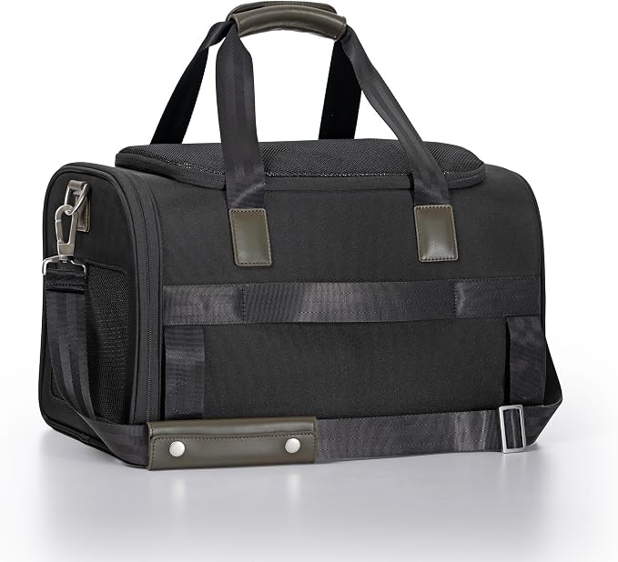 Traveler's Choice Argo Pawsport to Adventure Pet Carrier, Black - Image 4
