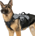 rabbitgoo Escape Proof Dog Harness for X-Large, No Pull with Lift Handle | No Escape, Full Soft Padded, Reflective Adjustable Vest, Leash Clip for Walking Hiking Training, Grey, X-Large by rabbitgoo