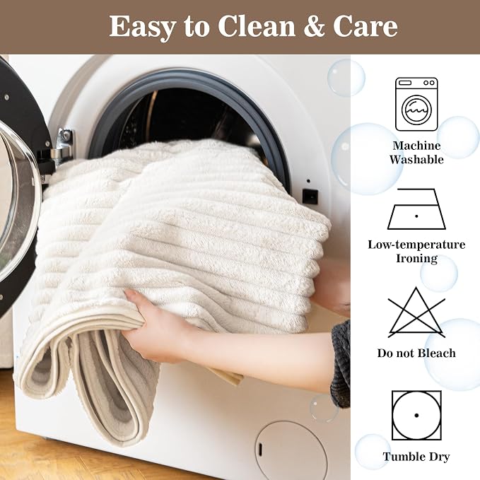 MYSKY HOME 100% Waterproof Couch Cover for Dogs Washable, Non Slip Couch Headrest Covers Pet Friendly, Thick Soft Sofa Covers Slipcovers Furniture Protector Dog Bed Cover, Cream, 35"x35" - Image 8