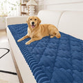 Smiry Couch Cover for Dogs Washable, Non Slip Fuzzy Pet Sofa Protector | Soft Thick Furniture Cover for Sofa, Loveseat and Sectional, Scratch & Pet Hair Resistant (Navy, 27.6" x 47") by Smiry