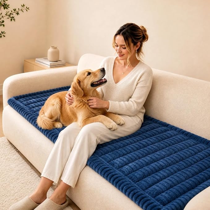 BIETYONE Couch Cover for Dogs, Washable Non Slip Sofa Protector for Pets | Washable, Non Slip, Soft Fabric, Pet Friendly, Protects Against Pet Fur, Dirt & Messes, Sofa Furniture Protector - Image 3