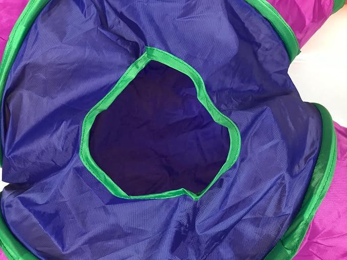 Cat Tunnel Tube for Indoor Cats Large, Upgrade with 6 PeekHole S-Shape 5 Way Collapsible Pet Play Maze Tube Toys Colorful for Cats Kitten Kitty Rabbit - Image 7