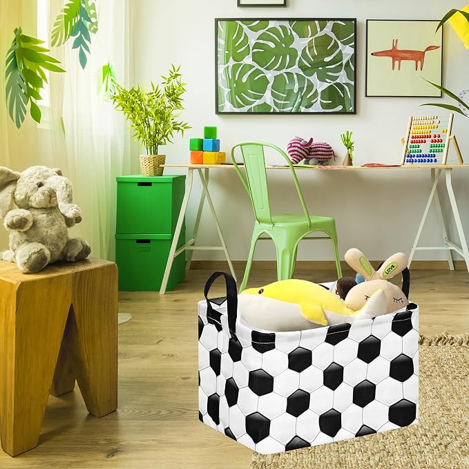 Boys Gifts Storage Basket Foldable Laundry/Toy Organizer Bin Waterproof Towel Basket with Handles, Gift Basket for Bedroom Decor & Home Organization - Image 5