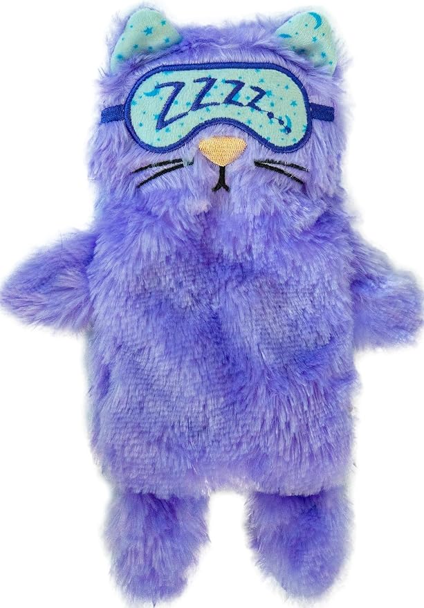Catstages Purr Pillow Cat Toy – Plush Cat Toy with Touch-Activated Purr for Calming Cats & Kittens | Purring Sound Helps Calm & Soothe, Soft Cozy Plush, Indoor Cats & Kittens, Replaceable Batteries Included by Catstages