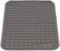 Catit Cat Litter Mat Rectangle Non-Slip Litter Trapping Mat Soft | Comfortable, Easy to Clean for All Cat Litter Types, Small by Catit