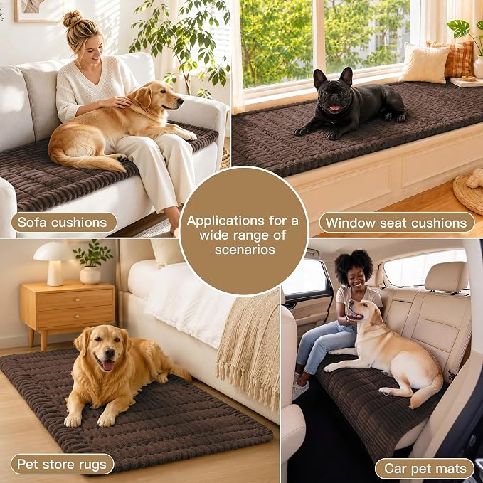 BIETYONE Couch Cover for Dogs, Washable Non Slip Sofa Protector for Pets | Washable, Non Slip, Soft Fabric, Pet Friendly, Protects Against Pet Fur, Dirt & Messes, Sofa Furniture Protector - Image 5
