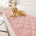 Smiry Couch Cover for Dogs Washable, Non Slip Fuzzy Pet Sofa Protector | Soft Thick Furniture Cover for Sofa, Loveseat and Sectional, Scratch & Pet Hair Resistant (Dusty Rose, 27.6" x 88") by Smiry