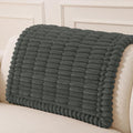 hyha Couch Cover for Dogs, Washable Non Slip Plush Flannel Sofa Protector | Thick Flannel, Anti-Slip Backing, Pet Hair & Scratch Protection, Fits Sofa & Loveseat (35.4" x 35.4") by hyha