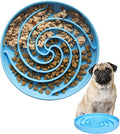 Bifeaw Slow Feeder Dog Bowls, Dishwasher Microwave Safe Silicone Puppy Puzzle Bowl with Non-Slip Design for Eating (Sky Blue) by Bifeaw
