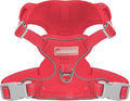 BARKBAY Dog Harness for Medium Sized Dog No Pull Mesh 2 Clips Dog Vest | Control Handle,Comfort,Heavy Duty,Adjustable Reflective,Perfect for Outdoor Training, Walking,Hiking(M,Red Mesh) by BARKBAY
