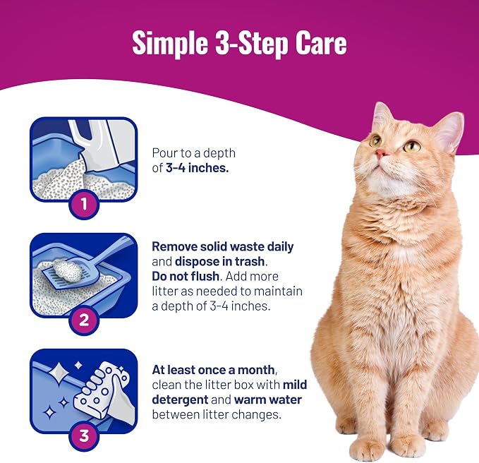 Cat's Pride Pure & Fresh Lightweight Scented Clumping Litter 10lb - Image 7