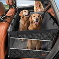 MIXJOY XL Dog Car Seat for Large Medium Dogs, Back Seat Extender for Pets, Waterproof Pet Carseat for Medium Sized Dog, Hammock for Pet, with Storage Pocket for Cars/SUV/Truck(XL) by MIXJOY