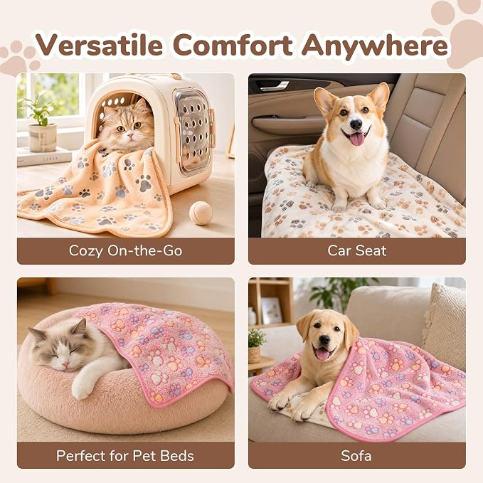 Dog Cat Small Animal Puppy Playpen Crate with 3 Blankets, Small, Blue | Portable Pop Up Pet Cage Enclosure Tent Kennel Indoor Outdoor with Carrying Case, No Assembly, Camping Use - Image 4