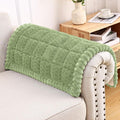 Smiry Couch Cover for Dogs, Non Slip Fuzzy Pet Sofa Arm Covers Washable | Sofa Slipcovers for Armrest & Backrest, Soft Thick Furniture Protector for Cats Dogs, Against Fur, Dirt (27.6"x27.6") by Smiry