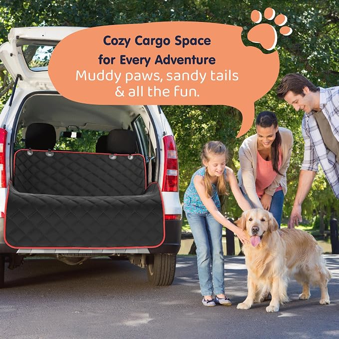 Petloox XL Dog Car Seat Cover for Back Seat, Waterproof Hammock for Car, SUV & Truck, Non-Slip Backseat Cover for Dogs, Heavy-Duty Dog Hammock Style Seat Protector Pets, Easy to Install & Clean - Image 7
