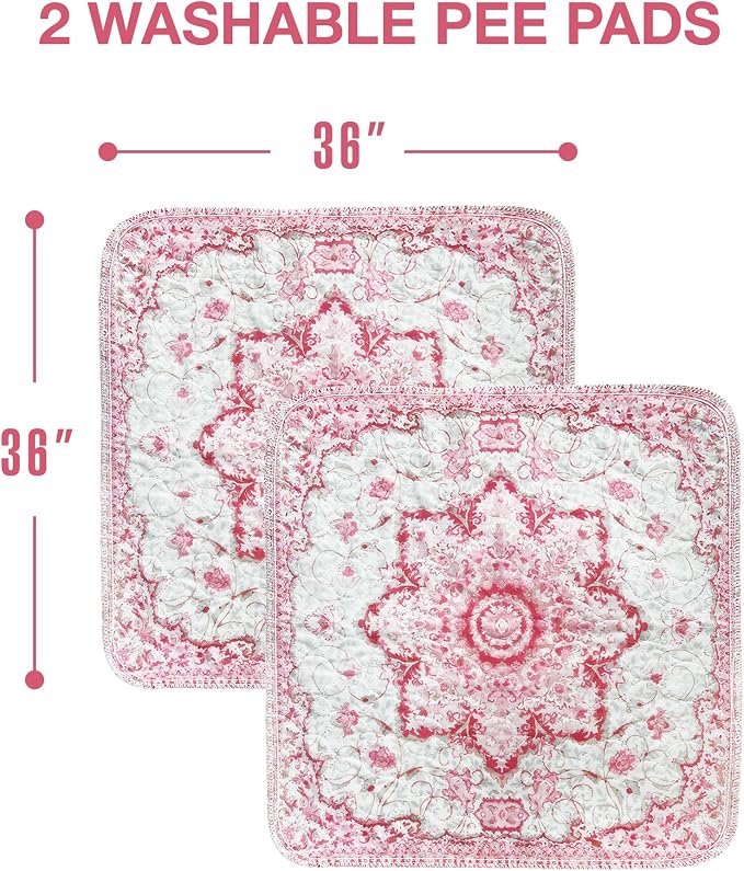 PUPIBOO Washable Pee Pads for Dogs and Cats - Super Absorbent Reusable Puppy Training Pads - 100% Waterproof, Leak-Proof & Non-Slip Whelping Pads for Pet Housebreaking - Image 7