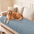 hyha Couch Cover for Dogs, Washable Non Slip Plush Flannel Sofa Protector | Thick Flannel, Anti-Slip Backing, Pet Hair & Scratch Protection, Fits Sofa & Loveseat (35.4" x 70.9") by hyha