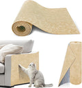 cat Scratch Furniture Protector(Khaki, 39.3x15.8Inch) | Self-Adhesive , Trimmable , Anti-Scratch for Couch & Carpet Corners,Protects Furniture from Indoor Cats by Unknown