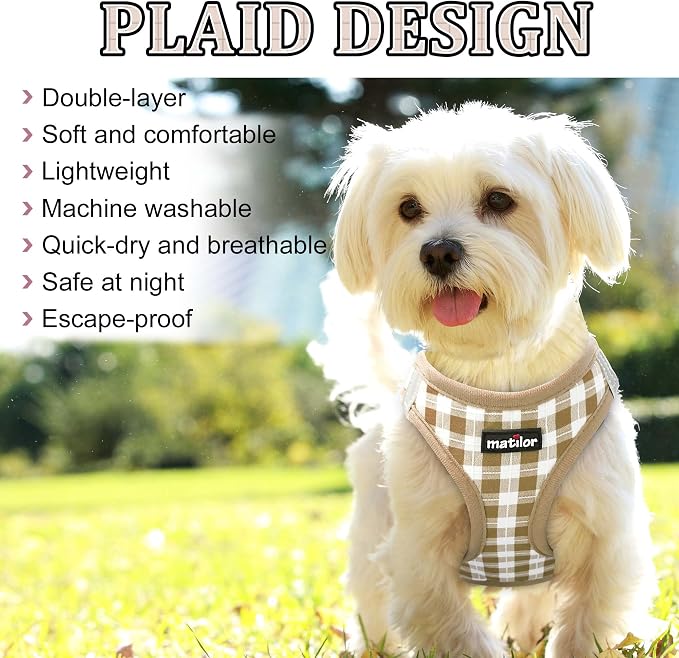 Dog Harness Step-in Breathable Puppy Cat Dog Vest Harnesses for Small Medium Dogs - Image 4
