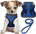 No Pull Dog Puppy Harness and Leash Set Reflective Mesh Vest Small by YIMEIS