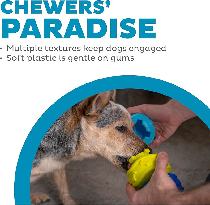 Outward Hound Treat Locking Discs Dog Treat Dispenser Puzzle Toy - Image 4