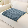 OstepDecor Couch Cover for Dogs, Washable Non Slip Sofa Cover for Pets | Soft Couch Covers for Sofa, Loveseat and Sectional, Furniture Protector Against Pet Hair & Dirt (27.6" x 27.6", Blue) by OstepDecor