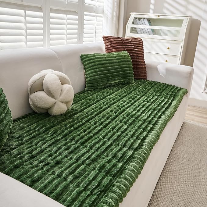 ZQFFB Couch Cover for Dogs Washable Non-Slip Pet Friendly Sofa Protector | Multiple Sizes Dog Blanket Fit Sectional Sofas & Loveseats, Prevents Pet Hair, Scratches & Stains by Whereelegancemeetscomfort