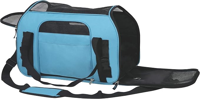 EliteField Soft-Sided Pet Carrier for Cats & Small Dogs (3-Year Warranty) | Airline Approved, Removable Bed & Cover, Built-In Leash, Luggage Sleeve, Seat Belt Loop, Waterproof, Durable, Foldable - Image 3
