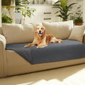 Luciphia Waterproof Couch Cover for Dogs, Non-Slip Pet Sofa Protector | Non-slip waterproof couch cover scratch-resistant machine washable protects sofa bed, Grey, 30" x 70" by luciphia
