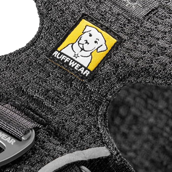 Ruffwear, Front Range Flex Dog Harness, Engineered Knit Construction for Ultimate Fit and Mobility, Lightweight Flexible Everyday Harness with Dual Leash Clips, Basalt Gray, Medium - Image 7