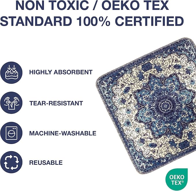 PUPIBOO Washable Pee Pads for Dogs and Cats - Super Absorbent Reusable Puppy Training Pads - 100% Waterproof, Leak-Proof & Non-Slip Whelping Pads for Pet Housebreaking - Image 3
