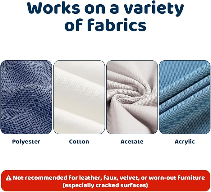 12PCS Symmu No Pins Anti Cat Scratch Furniture Protector for Fabric Sofa | No-Residue, Heavy-Duty, No Pins Required, Single-Sided, Clear, Cuttable, Pet-Friendly, Easy to Install - Image 2