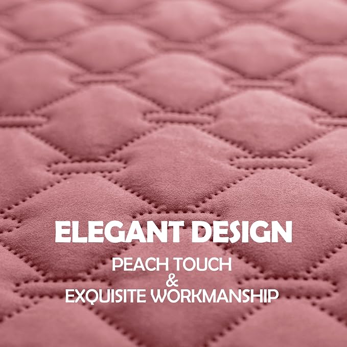 gogobunny 3X Stronger Waterproof Pet Blanket, Scratch Proof Furniture Protector for Dogs Cats, Reversible Cover 40x50 Inch, Dark Pink/Light Pink - Image 4