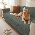 Foxdecor Couch Cover for Dogs Sofa Covers Non Slip Couch Pad Pet Friendly | Pet Couch Covers Washable Sofa Protector, Furniture Cover Couch Seat Protector for Living Room, Grey 30x94 Inch by Unknown