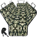 Waterproof Dog Car Seat Cover for Back Seat, Pet Hammock- S, Camouflage | Durable waterproof hammock with nonslip design & storage pockets. Protects seats from scratches, fits cars, SUVs & trucks. by NECKORY
