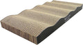 cat Scratcher. Cat Scratching Board with Catnip and Durable Corrugated Scraper. Moderm Reversible Scratching Post for Cats. Protect Your Furniture. Catnip Included. Scratch pad by WELUV