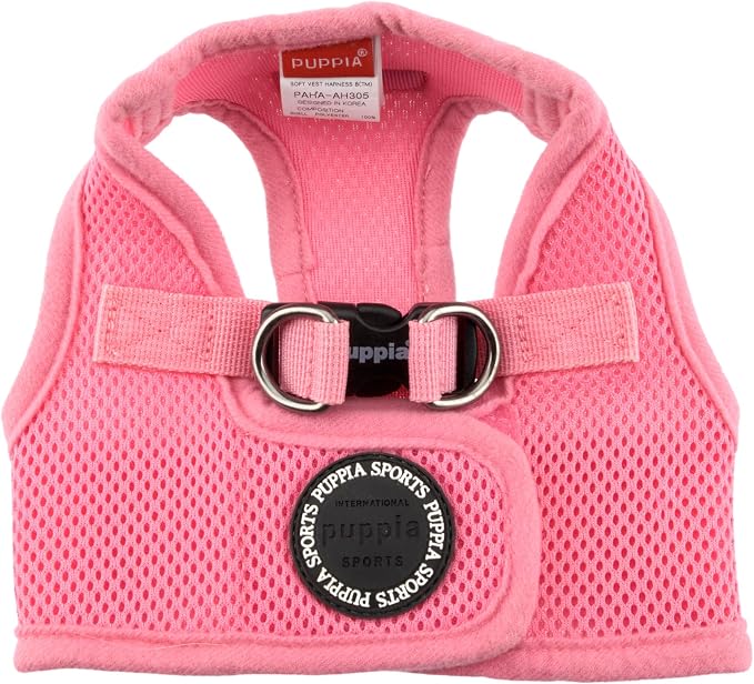 PUPPIA International Puppia Harness Soft B Vest Pink, Small - Image 2