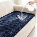 Leakproof Couch Cover for Dogs, Non Slip Washable Sofa Protector | Stain-Resistant Window Seat Cushions Chair Mat Car Seat Cover for Kids Pets (NavyBlue 27.6" x 59") by Wnote